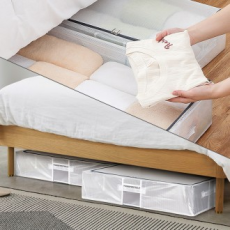 Underbed sức chứa lớn hộp sống gấp sắp xếp lưu trữ hộp bảo quản quần áo bí quyết tổ chức tủ quần áo