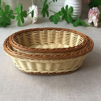 Giỏ mây oval sang trọng