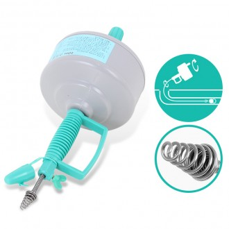 Spring Cleaner 10M Làm sạch đường ống Thoát nước thông tắc nghẽn thâm nhập