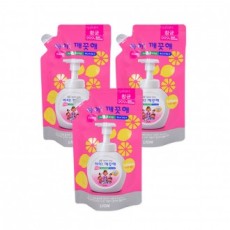 Kids Clean (Refill 200ml) Hương chanh - 3 miếng Nước rửa tay cho bé Nước rửa tay tạo bọt Xà phòng rửa tay