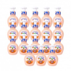 Kids Clean (Container 250ml) Hương Đào - 18 Miếng Rửa Tay Cho Bé Xà Phòng Rửa Tay Tạo Bọt Nước Rửa Tay Dưỡng Ẩm