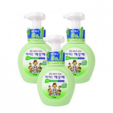 Kids Clean (Hộp 250ml) Nho Xanh - 3 Miếng Rửa Tay Cho Bé Xà Phòng Rửa Tay Tạo Bọt Nước Rửa Tay