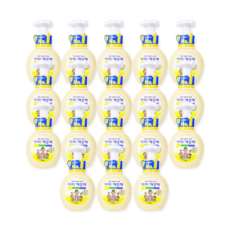 Nước Rửa Tay Cho Bé Kids Clean (Hộp 250Ml) - 18 Miếng Rửa Tay Cho Bé Xà Phòng Rửa Tay Tạo Bọt Nước Rửa Tay