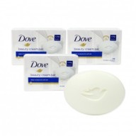 Dove Beauty Cream Bar (90gx4p)-3 miếng Xà phòng rửa mặt Xà phòng làm đẹp ẩm Dove Beauty Bar Cream Bar Xà phòng Dove