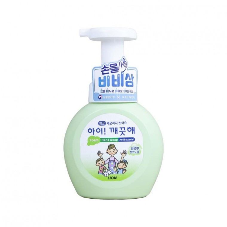 Xà phòng rửa tay Kids Clean Bọt kháng khuẩn 250ml Hương nho xanh