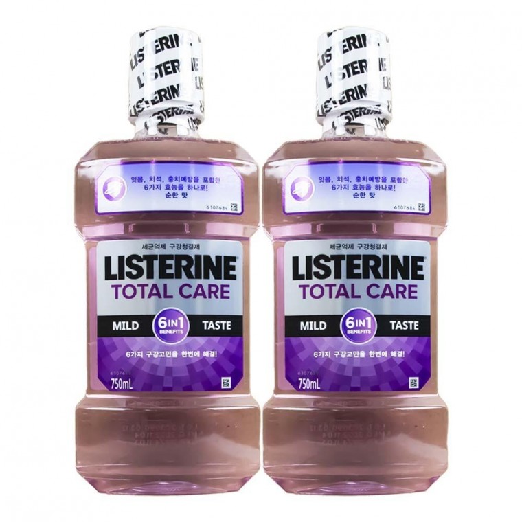 Listerine Total Care Mild 750ml 2 gói