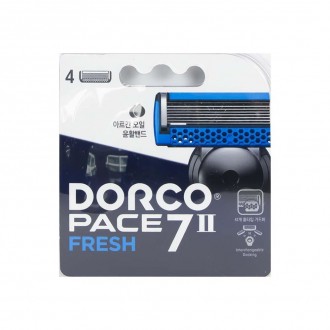 Lưỡi dao cạo Dorco Face Seven 2 Fresh 7 lưỡi, 4 gói