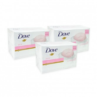 Dove Pink Beauty Bar 90gx4P 3 xà phòng Dove Pink Bar Face Wash Beauty Face Wash Bath