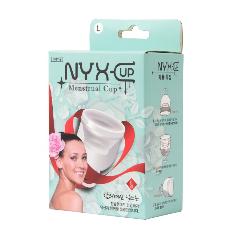 Cốc nguyệt san silicon an toàn Nyx Cup chăm sóc cơ thể bạn (lớn)