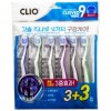 Clio Cover the Nine Bàn chải đánh răng hỗn hợp lông mịn 6 gói