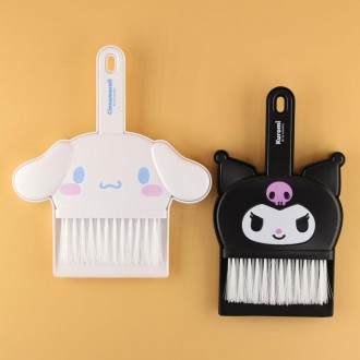 Bộ vệ sinh 6000 Bộ vệ sinh Bộ vệ sinh Sanrio Kuromi quế cuộn quét dọn chổi vệ sinh nhóm quà tặng