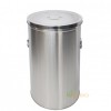 Thùng rác inox nắp dẹt 80L/thùng rác/thùng rác tròn/loại nắp đậy