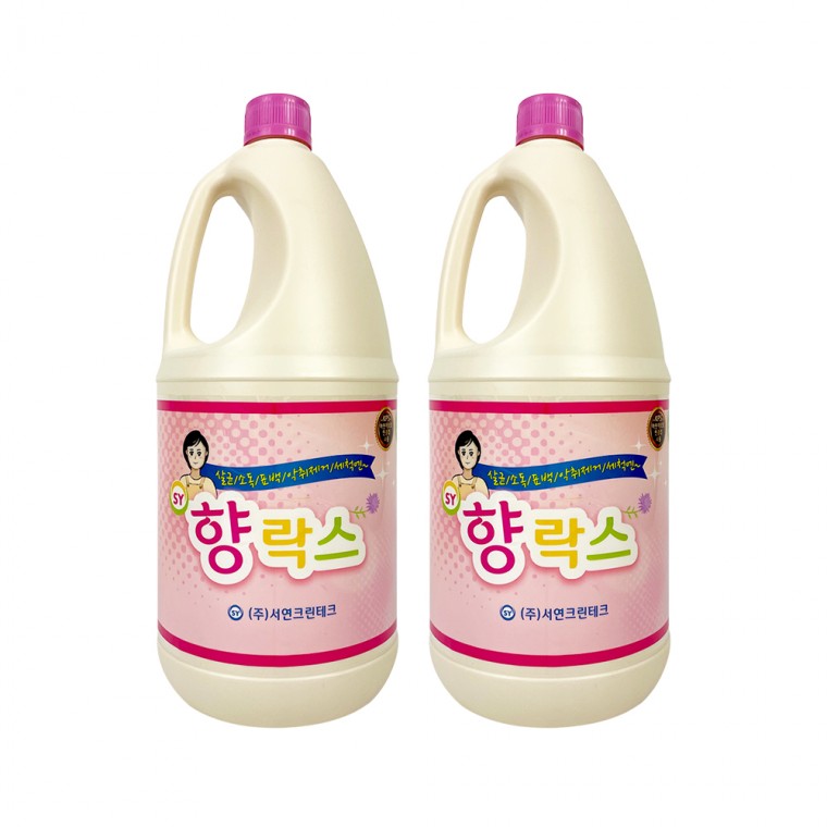 Seoyeon Hyanglax (2L) - 2 tẩy khử trùng ống thoát nước nhà vệ sinh làm sạch nấm mốc loại bỏ vết bẩn sợi vải