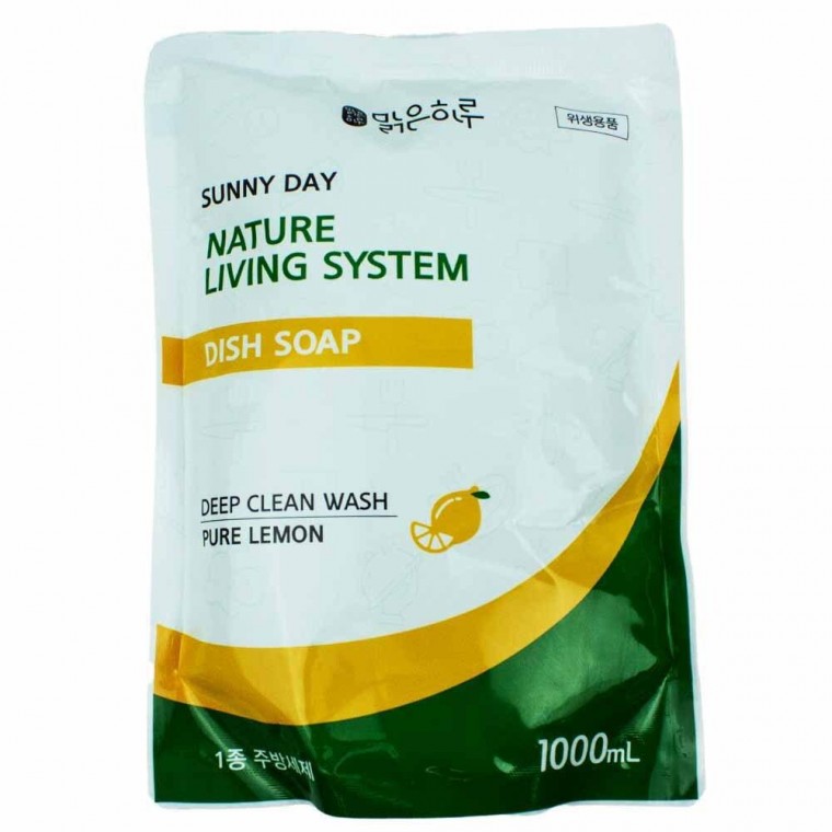 Nước rửa chén Clear Day Refill hương chanh 1000ml x 12 gói