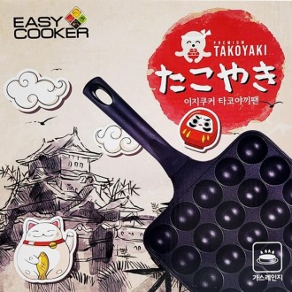 Chảo Takoyaki nội địa 25 đầu đốt Easy Cooker Snack Takoyaki