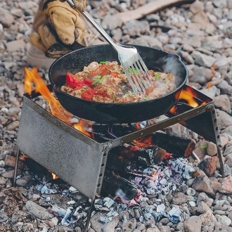 Đầu đốt Odeok Đế giữ Bếp lò Brazier Ấm đun nước cắm trại