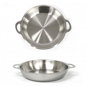 Kết hợp với bếp ga cảm ứng, ba lòng hầm inox, hầm budae, đường kính trong 22cm 24cm 26cm 28cm 30cm 32cm