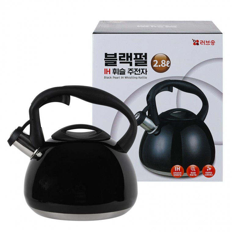 Ấm đun nước cảm ứng Didi Shop Black Pearl IH Whistle 2.8L (362681)