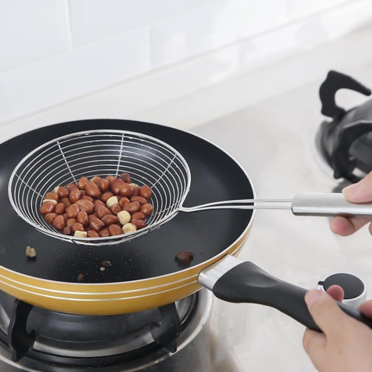 [Nấu ăn tại nhà] Mì Spaghetti chiên inox nhà bếp