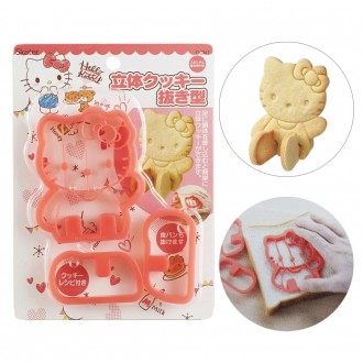 Khuôn bánh quy trượt ván Hello Kitty khuôn bánh quy ba chiều