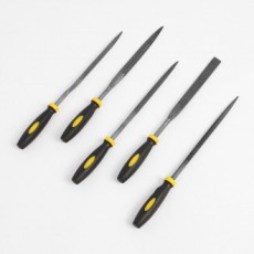 Jdm Yellow Tool Yasuri Steel File 5 Bộ que đánh bóng phẳng nửa mặt trăng