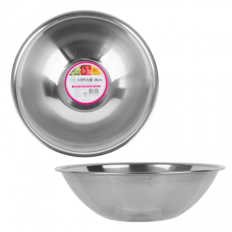 Bát trộn inox nội địa DD Shop 28cm (356443)