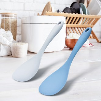 Thìa cơm silicone thìa xào tiết kiệm cơm chiên lớn sử dụng thương mại