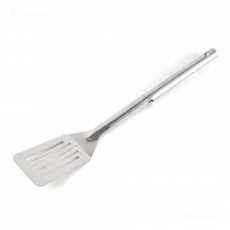 Ống tay cầm lớn bằng thép không gỉ trứng cuộn cá hành lá pancake flipper flipper flipper Tổng chiều dài 46,5cm