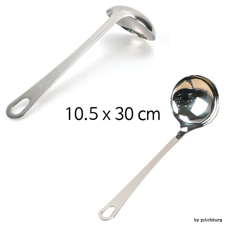 Muôi tích hợp STL Muôi inox số 6 10.5x30cm 1p