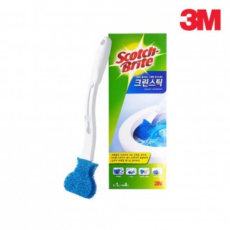 1 Tay cầm dạng que sạch 3M + 4 miếng chà sàn thay thế