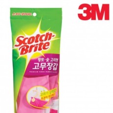 Găng tay cao su loại vòng than đất sét đỏ Scotch 3M cỡ trung