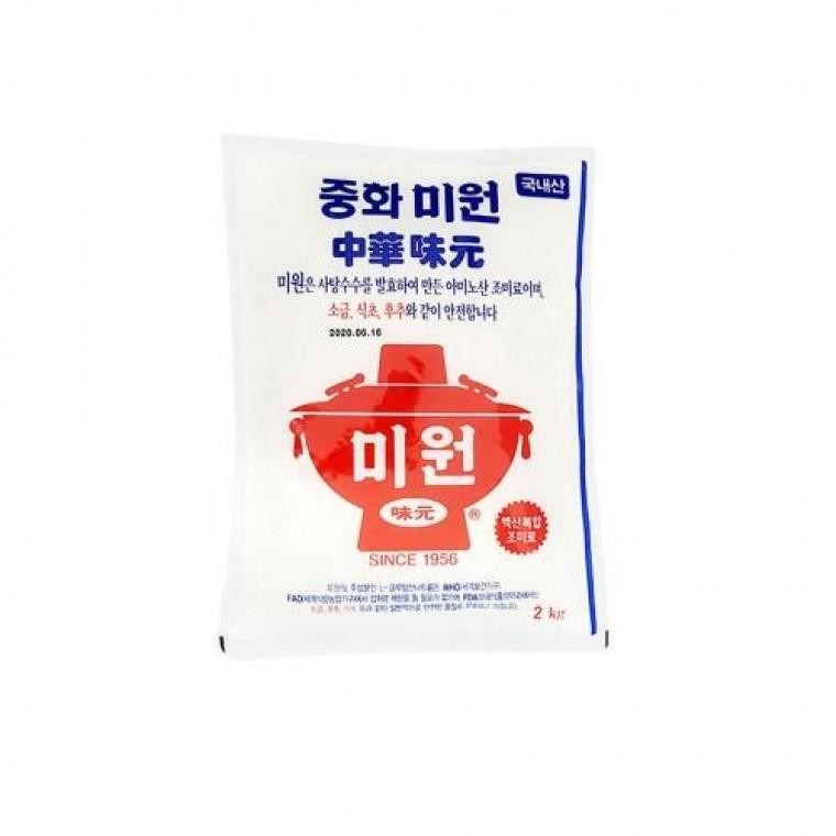 Target Junghwa Miwon 2kg Gia vị thực phẩm Miwon Trung Quốc dung tích lớn dùng cho mục đích thương mại