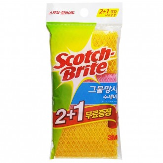 Máy chà sàn lưới 3M Scotch Bright Net 2+1 Máy rửa chén