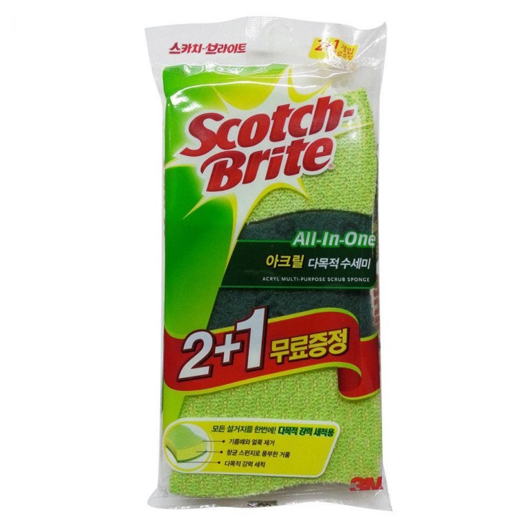 Máy chà sàn đa năng Scotchbrite Acrylic 3M 2+1