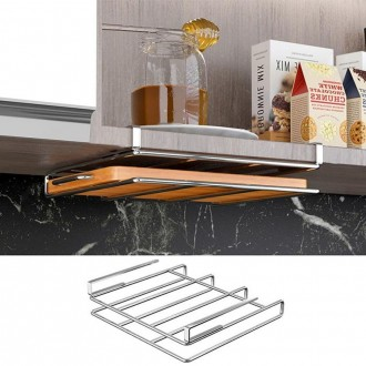 Giá đỡ thớt inox, giá đỡ 1 tầng, ngăn đựng, móc treo, giá để đồ, kệ, giá phơi, giá phơi, tận dụng không gian