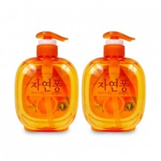 Jayeonpong Orange (sản phẩm chính 490ml) - 2 Nước rửa chén chuyên trị mùi tanh, vết dầu mỡ, nước rửa chén