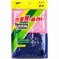 Ssangma Sporong Cleaner Woolsten Fine Strong Scrubber 2 x 5 (000194)