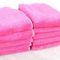 Khăn lau đa năng Magic Clean 2 lớp Pink 10P