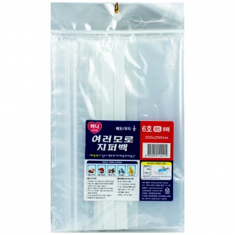 Về nhiều mặt, có 5 túi zip số 6, 200x2500mm, 8 tờ.