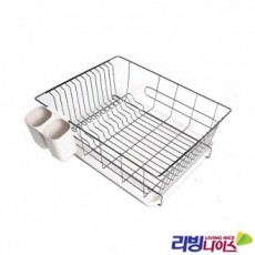 Giá phơi bát đĩa inox Living Nice Lưới phơi 1 tầng PP