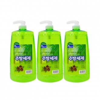 Nước rửa chén dọn dẹp Phytoncide (1.5L) - 3 Nước rửa chén tẩy vết dầu mỡ