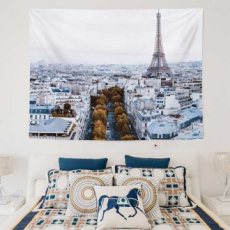 Poster màn hình vải Wall Deco White City (3 kích cỡ)