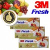 Túi vệ sinh dập nổi 3M Fresh cỡ vừa 150 tờ