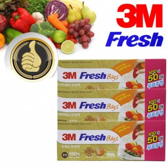 Túi vệ sinh 3M Fresh cỡ trung gói sự kiện 450 tờ