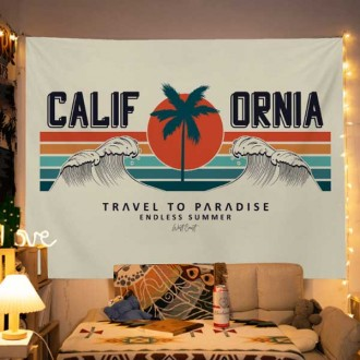 Poster màn hình vải treo tường California Deco (Cỡ 4)