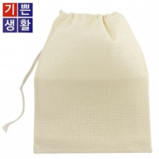 Túi gai dầu tự nhiên trong nước (lớn) vải cotton 27x32 lưới lọc nước dùng