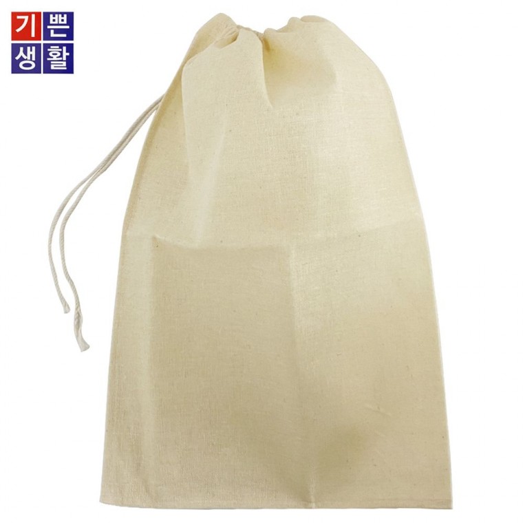 Túi gai dầu tự nhiên trong nước (cực lớn) vải cotton 36x53 lưới lọc nước dùng