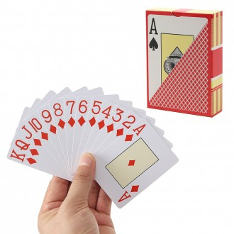 Hold'em Poker Trump Card Thẻ chơi số lớn không thấm nước