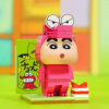 Dòng Crayon Shin-chan Crayon Shin-chan Khối lắp ráp khối Cá sấu và Chocobee