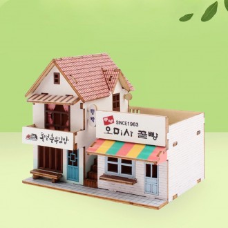 Cửa hàng mô hình nhựa Yeonggongbang Mini Omisa Bánh mì mật ong Tongyeong Chungmu Gimbap Shop (YM928)